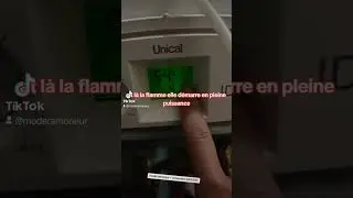 tuto chaudi&egrave;re Unical Idea  mode Ramoneur et conversion G25/G20. boiler Unical Idea