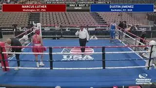 USAB 25 NC 1212 Ring 3 Bout 13 Marcus Luther Dustin Jimenez EM143