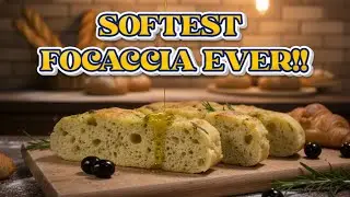 Homemade Focaccia Bread🍞👌 | Soft, Fluffy & Olive Oil Rich✅