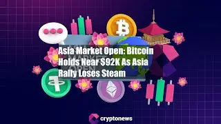 Asia Market Open: Bitcoin Holds Near $92K As Asia Rally Loses