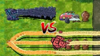 PvZ Fusion 3.2 - All Pea Plants With Rapid Fire Vs 4 Random Zombie Vase Breakers -P91- Who will win?