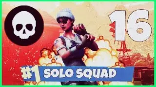 Timmi-S / Fortnite / Остался один - взял топ / solo squad 16 kill