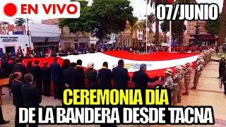 🔴 EN VIVO | CEREMONIA POR EL DIA DE LA BANDERA Y 142° ANIVERSARIO DE LA BATALLA DE ARICA DESDE TACNA