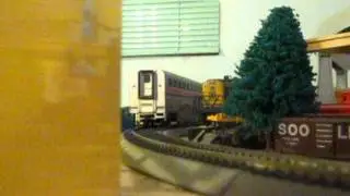 Rare!! HCE Locomotive 103 Leads Amtrak Nevada Limited