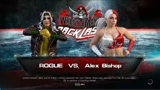 Rogue Vs Alex Bishop Bra and Panties Match Wwe 2k22 2023