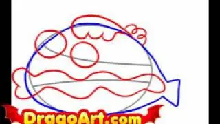 How to draw Clamantha, step by step