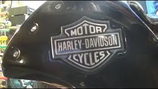 Harley Davidson V ROD airbrushing - Part1 - introduction