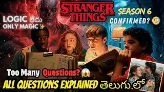 Stranger Things Biggest Unanswered Questions ⁉️ |  Vecna Alive 🤯 Secret Episode 9 Truth Explained