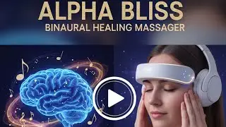 ✨🧠 Alpha Bliss: Binaural Healing Massager...! 🎶 Boost Memory & Repair Body Damage ✨🎧