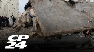 Death toll expected to rise as crews search collapsed buildings