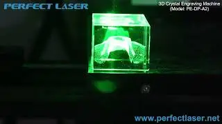 Customer Sample - 3D Crystal Engraving Machine Engraving Portrait