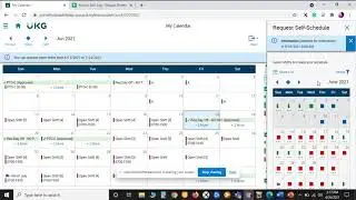 Kronos self scheduling and time off
