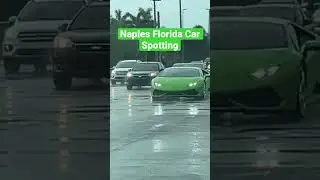 Lamborghini Hurac&aacute;n in the Rain! Naples Florida Car Spotting | Part 4