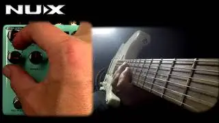 NUX duotime Dual Delay Engine Tone Demo by @popintothechemist
