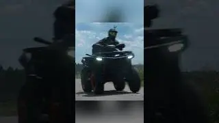 Тестируем кто быстрее! Новый Cf-moto 1000 или квадроцикл от Geely?!