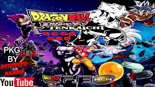 PS3 HEN NUEVA ISO PRE ALPHA DragonBall Z Budokai Tenkaichi 3 PS2 MOD PKG SUPER DBZ BT3 SPARKING 2026