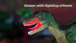 Velociraptor Jur&aacute;sic con Control Remoto