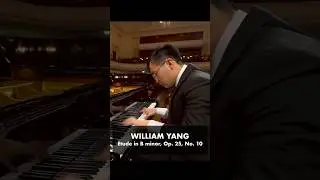 Fearless Octaves Etude in Warsaw 🔥 (William Yang, Stage I, 2025 International Chopin Competition)