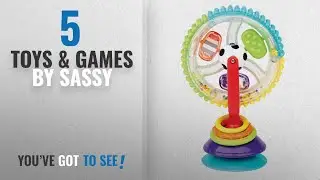 Top 10 Sassy Toys & Games [2018]: Sassy Wonder Wheel Activity Center