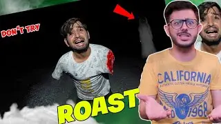 Mr. Indian Hacker Calling Ghost At Night Roast | Horror Video Roast