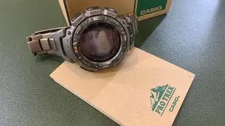 Casio Pro Trek Titanium