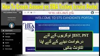 JEST, PST Upcoming jobs 2021| Create Account on SIBA TESTING Service Portal For Apply online | STS