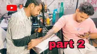 How to Make Half Hand Tattoo (Part 2) #video #masterartltp #tattoo 