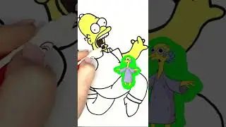#simpsons #homersimpson #penfun #drawing