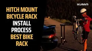 IKURAM KRB H0x0B 2&Prime; Inch Hitch Mount Bicycle Rack Install Process | Best Bike Rack | Review