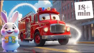 Fun Truck Songs for Kids! Wheels on the Bus What&rsquo;s Your Job, O Mighty Truck