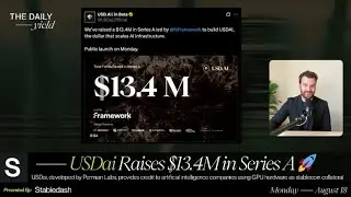 New Stablecoin Protocol Lets AI Companies Borrow Against $40,000 GPUs (USDAI $13M)