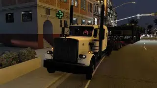 LongHood Straight piped 725CAT 359 Peterbilt#americantrucksim#gaming#peterbilt#CAT#juice