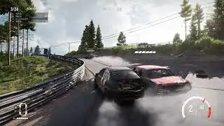 Bravion nearly blows it on Cannonhill Main Reverse in Wreckfest 2