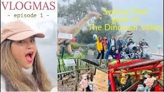 Vlogmas 2021: Episode 1 | Dinosaur Valley Tour 🦖💚