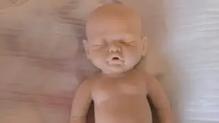 DUNA💜reborn de silicona de 34cm👶🏼preparada para ser pintada🥰