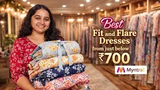 Perfect Fit & Flare Dresses for Curvy Girls 💕 | Under ₹700