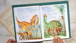 🦖📚 Flip Through | Dinosaur Poems by John Foster & Korky Paul | Roaring Rhymes and Prehistoric Fun! 🐾