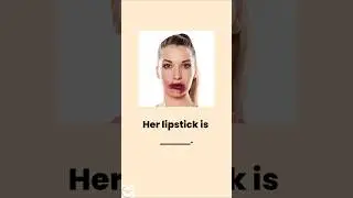 Beauty vocabulary | Learn English Vocabulary #english #learnenglish #ingles #انجليزي #ytshorts #quiz