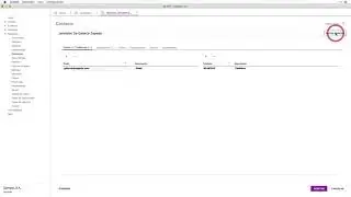 Micro k v ERP. Contactos.