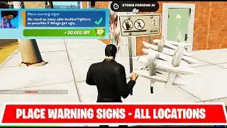 FAST WAY -- Place warning signs locations - Week 14 Legendary quests guide - Season 7