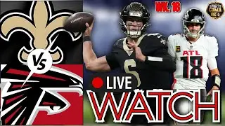 Tyler Shough's Hot Hand vs Kirk Cousins | Saints-Falcons Live