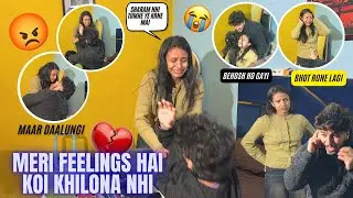 Meri Feelins Hai Koi Khilona Nhi💔Chandni Ko Bahut Hurt Hua Or Mili Dhamkiya😭- ZIDDIADI