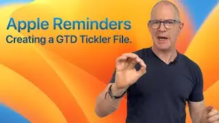 Файл Tickler для приложения Apple Reminders.