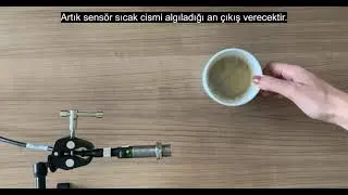 M18T Temassız Sıcaklık Sens&ouml;r&uuml;n&uuml;n Buton ile &Ouml;ğretme Metodu