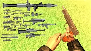 All Weapons Reloading in GTA IV: CE in 77 Seconds (First Person)