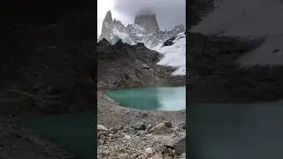 View of amazing mount Fitz Roy #shorts #argentina #mountains