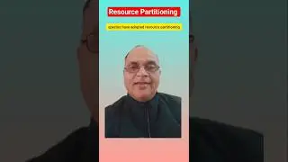 How Species Avoid Competition? | Resource Partitioning 🔥 #neetaspirents #shortsfeed