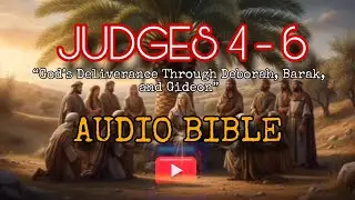 JUDGES 4 - 6 | AUDIO BIBLE | #judges #audiobible #audiobiblehindi #bible #kjv #seo