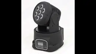 LED Wash 7x12W RGBW Moving Head Lighting