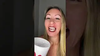 ASMR Chewing Chick-fil-A nugget ice